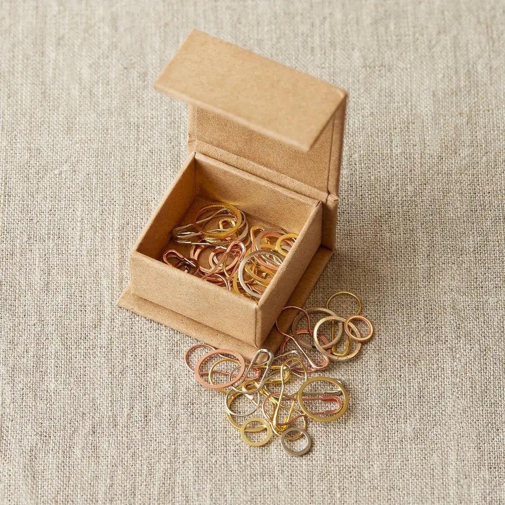Precious Metal Stitch Markers