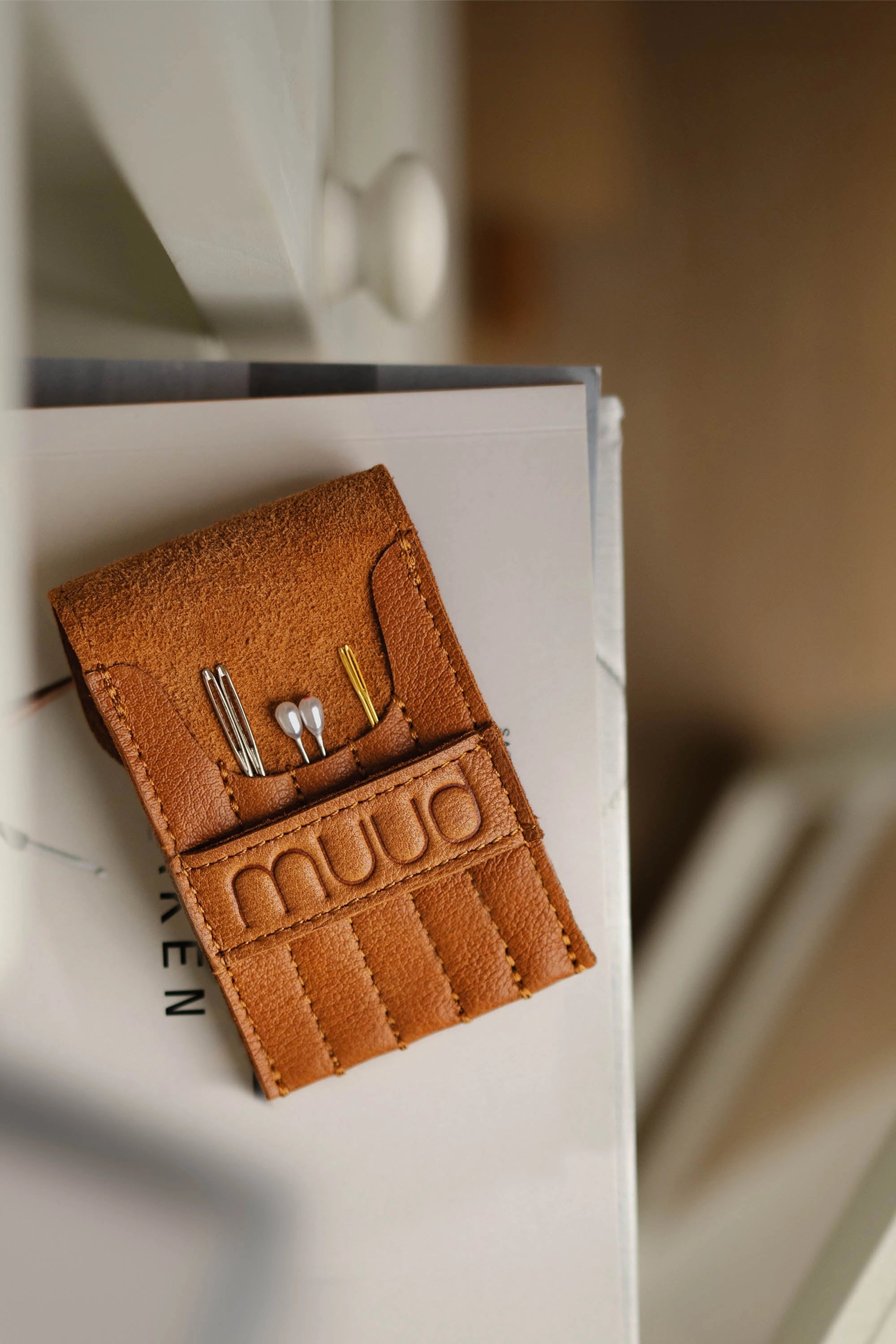 MUUD Eva – Premium Leather Pouch for Needles