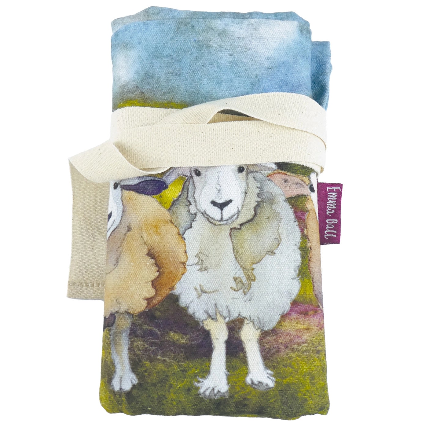 Felted Sheep Needle Wrap