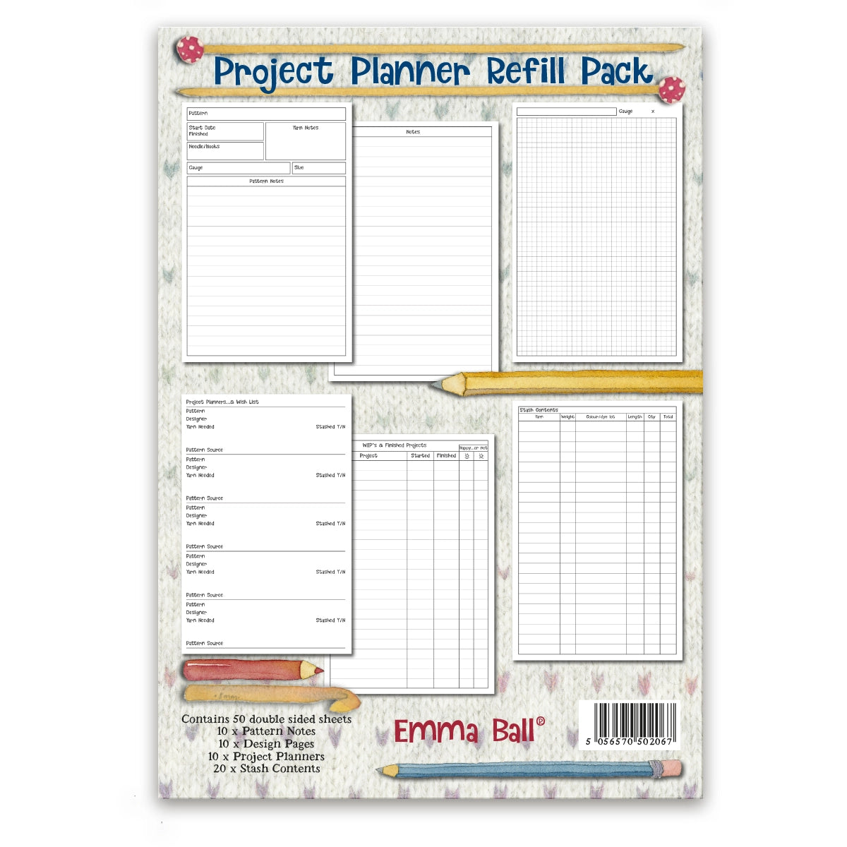 Project Folder Refill Pack