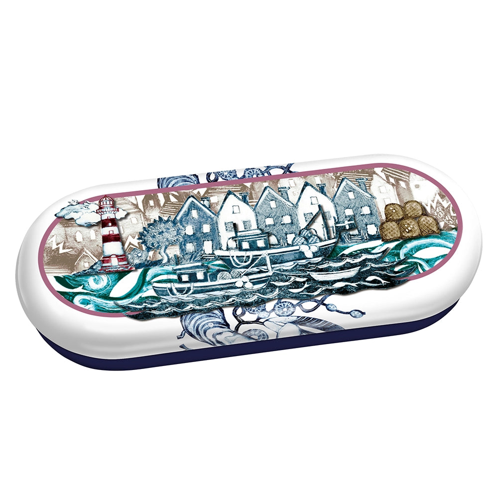 Fishing Village . Glasses Case