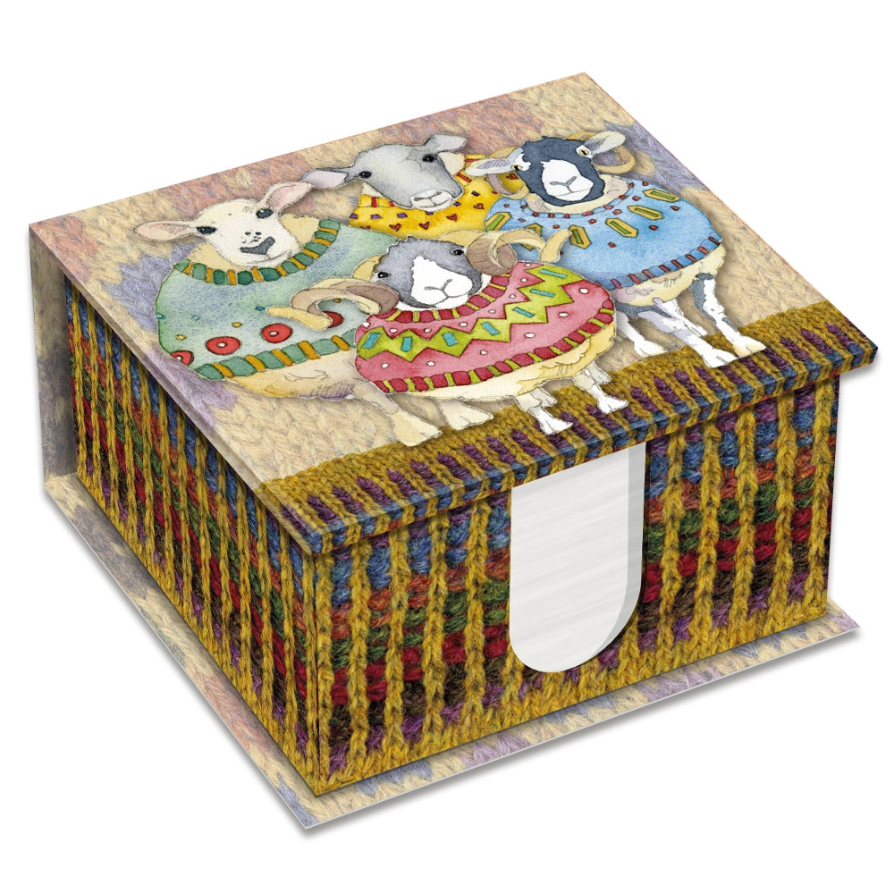 Sheep in Sweaters Memo Box