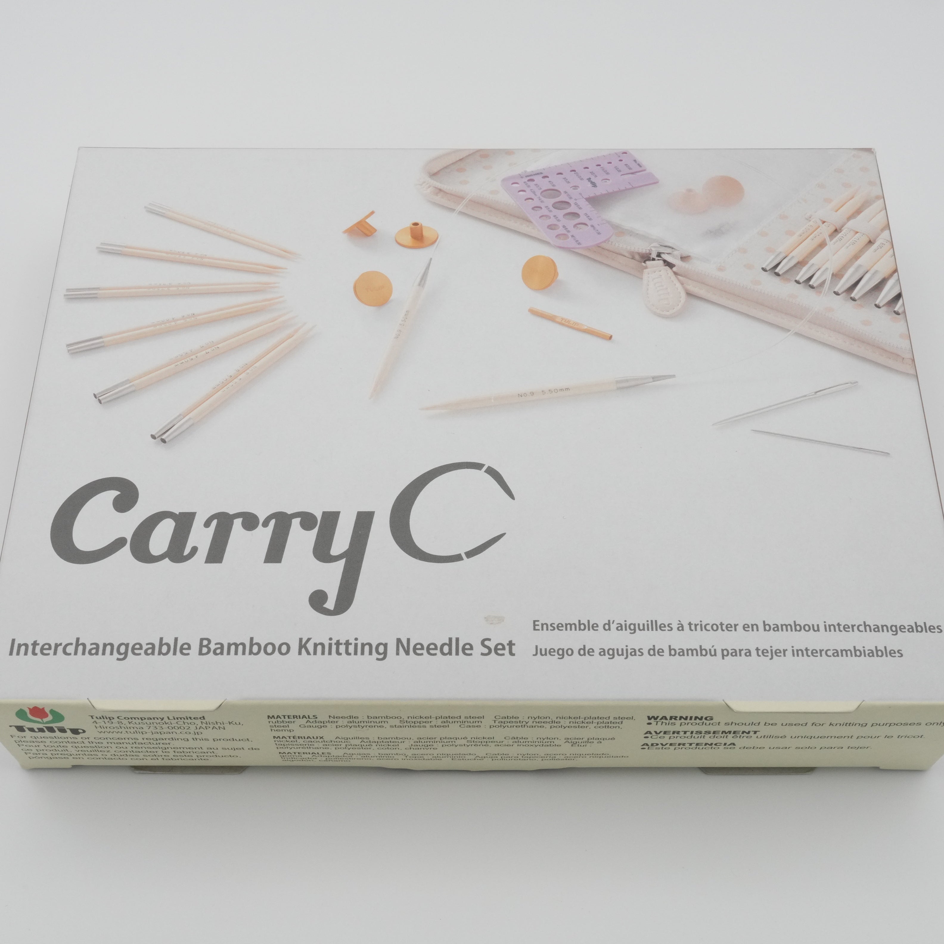 Tulip Bamboo Knitting Needle Set Carry С TP1302