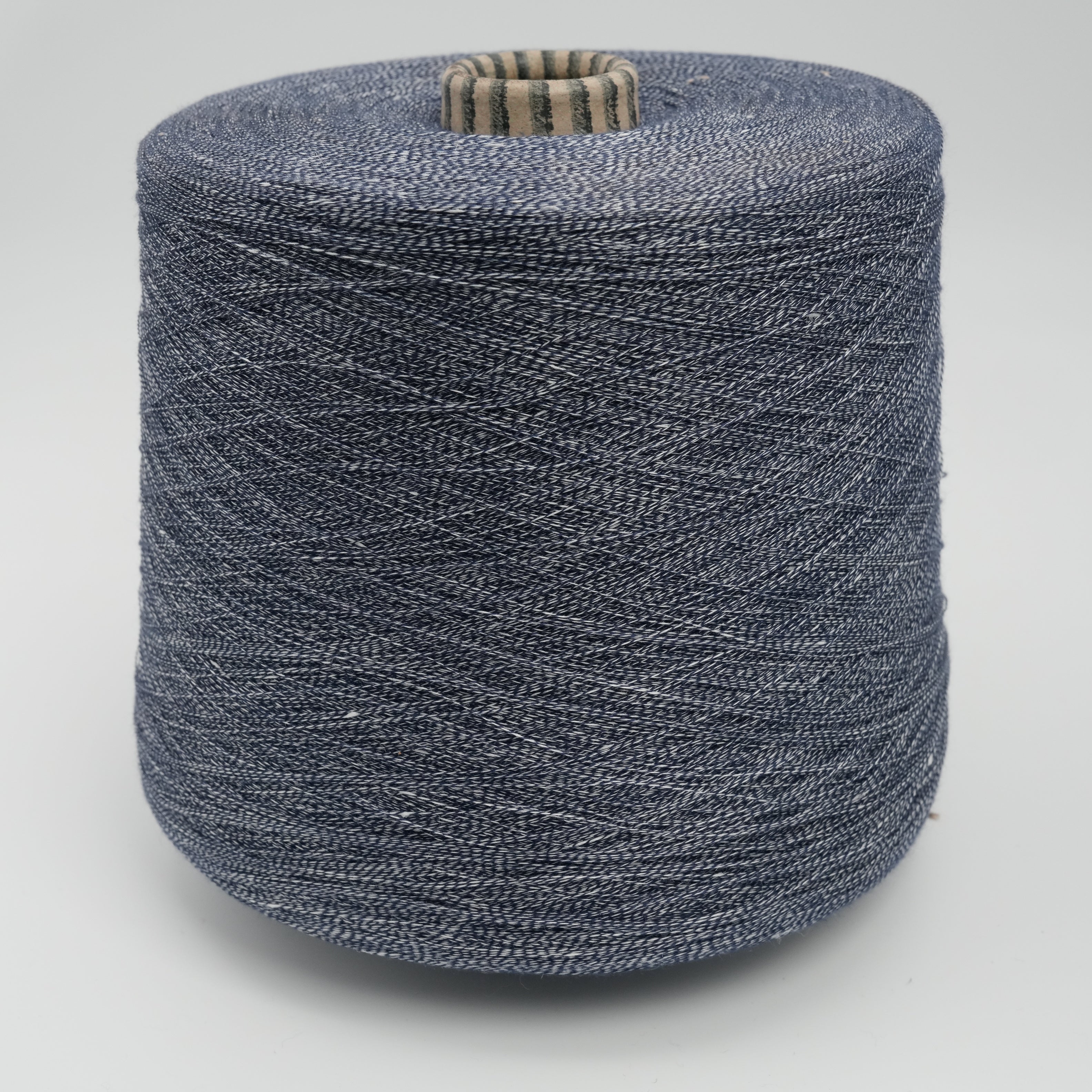 Moire 2350m/100g (2569yds/3.5oz), Indigo Sorbet – Linen & Cotton Blend
