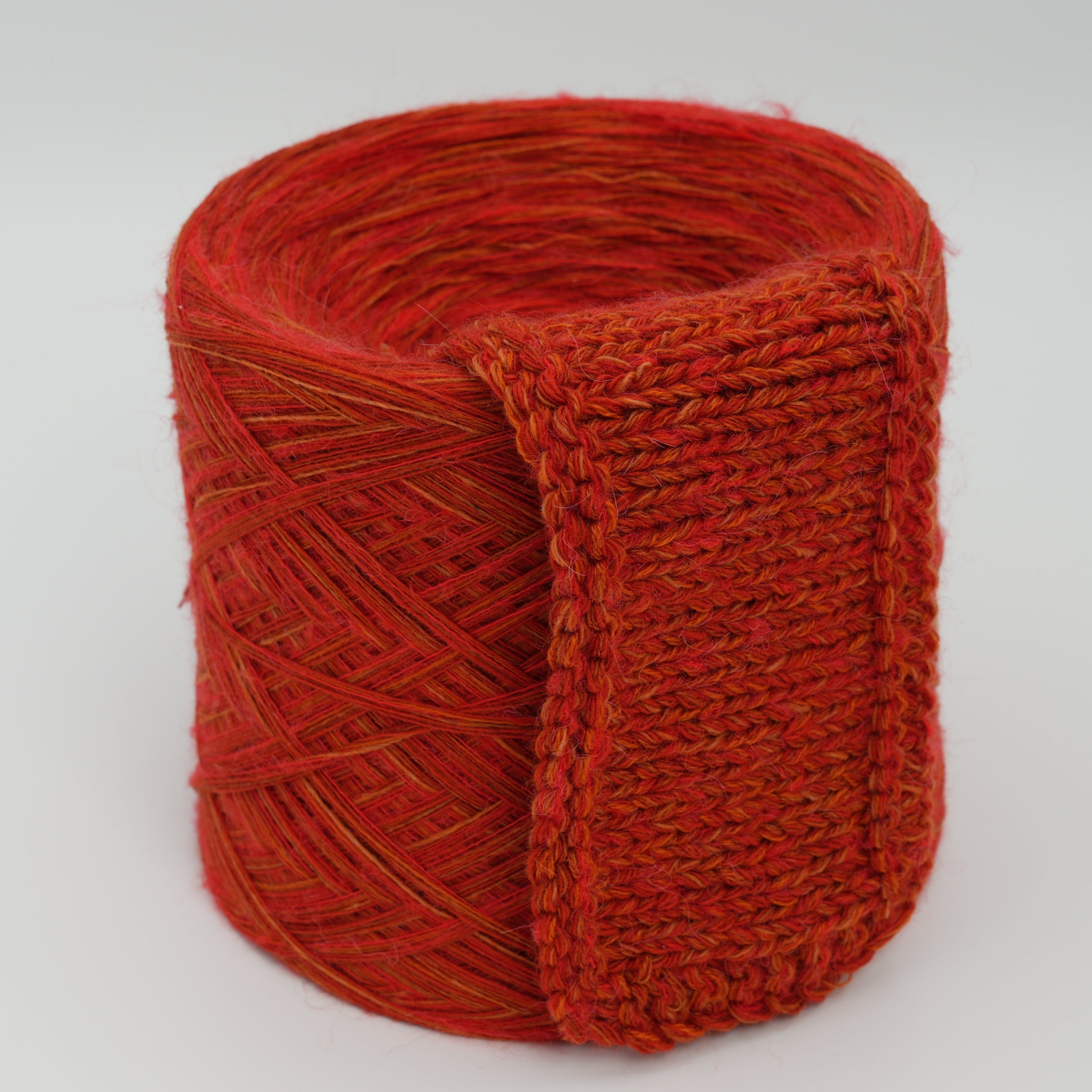 Yarnix – Solar Ember – Merino & Brushed Alpaca Blend