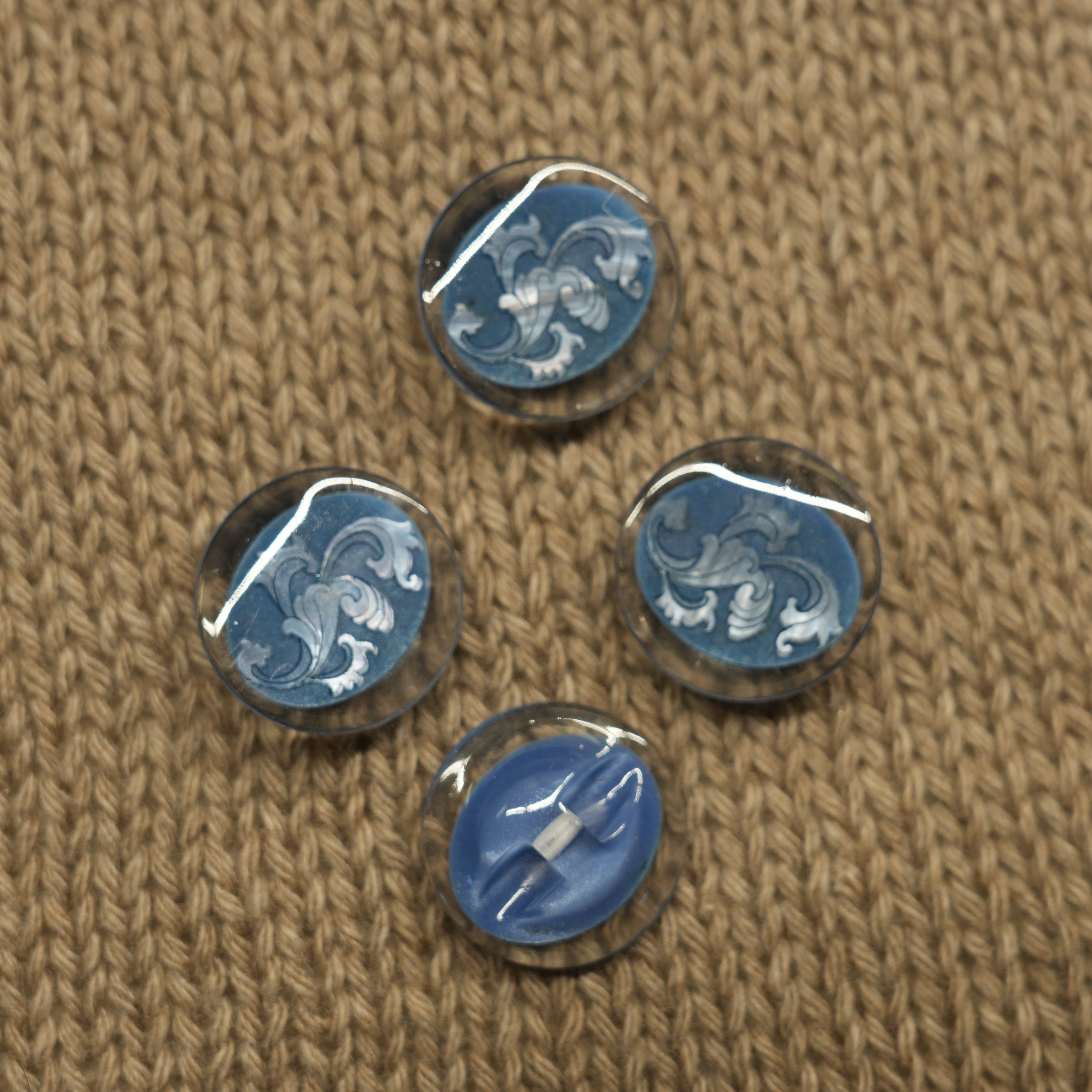 Button 23 mm · Shank · Fratelli Bonfanti (Italy)