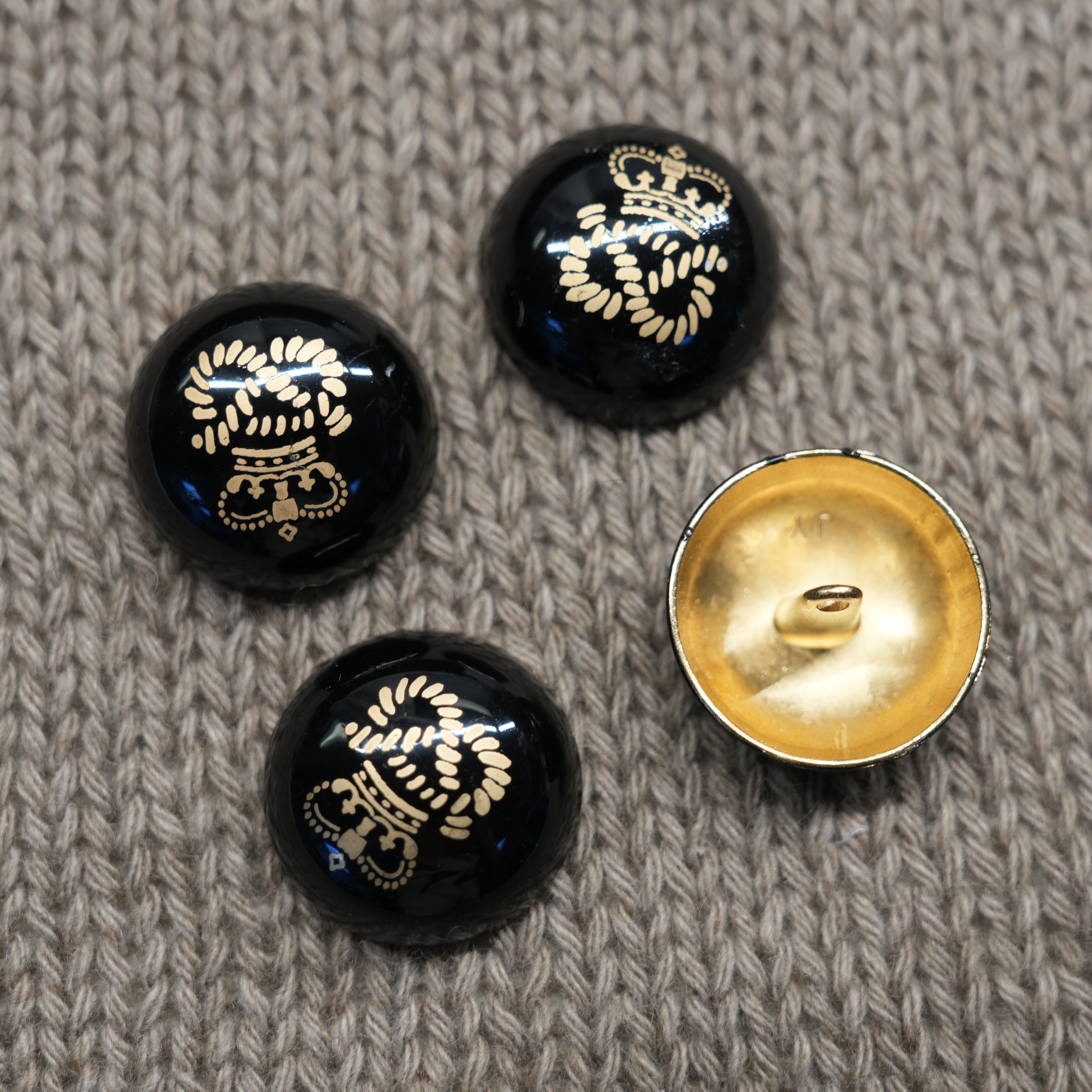 Button 25 mm · Shank · Fratelli Bonfanti (Italy)