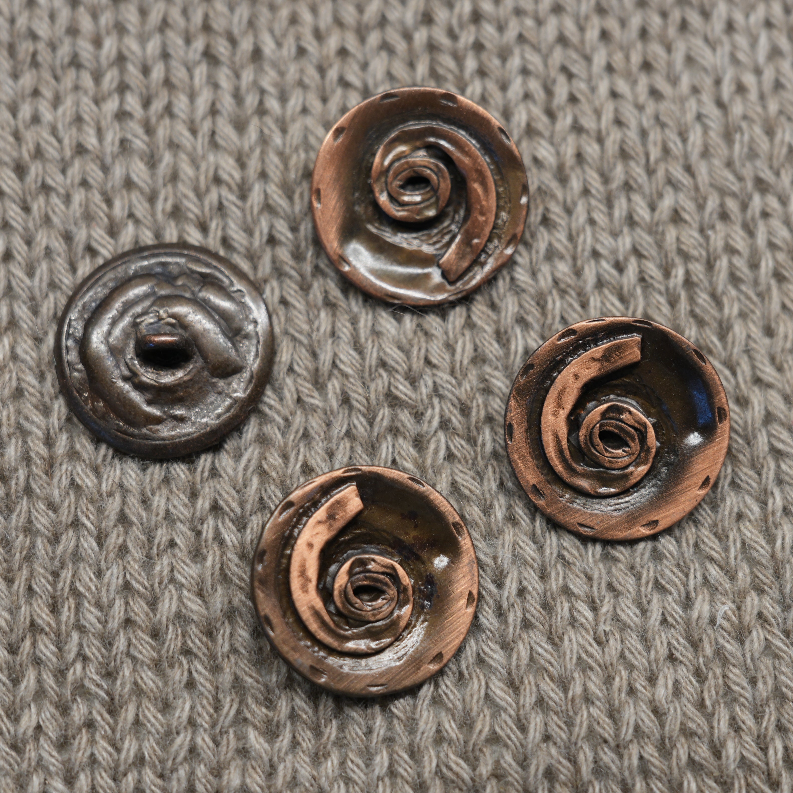 Button 25 mm · Shank · Fratelli Bonfanti (Italy) (Copy)