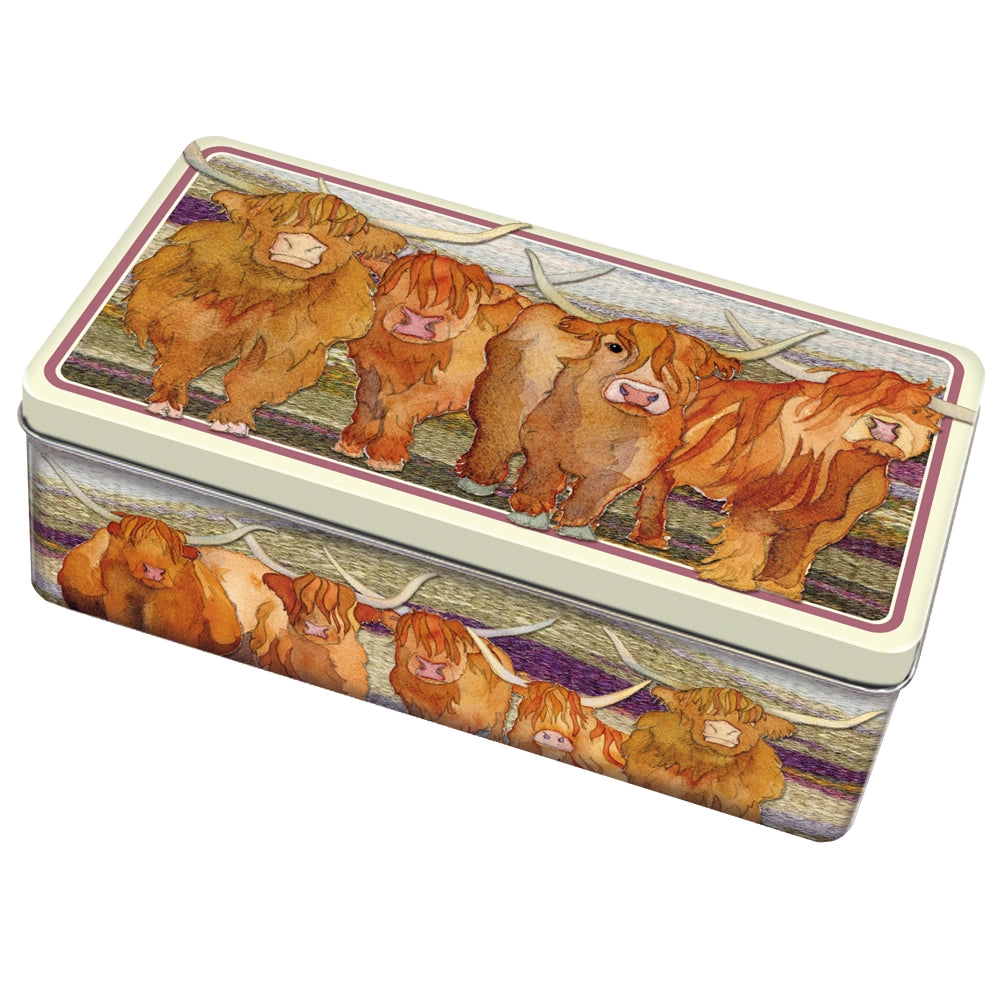 Highland Coos . Long Tin
