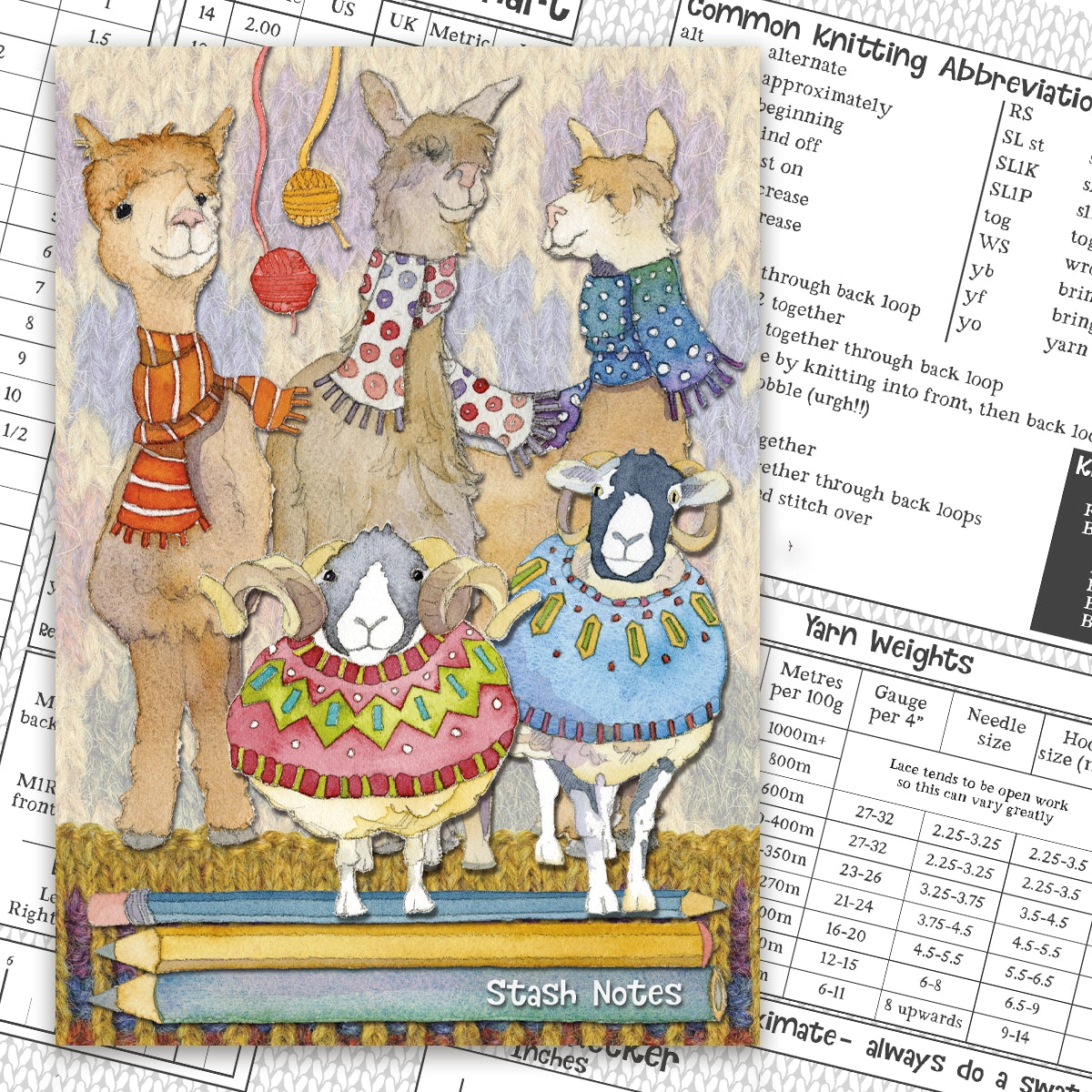 Stash Notes Project Book
