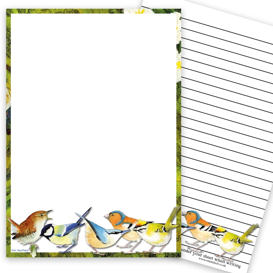 British Birds A5 Writing Pad