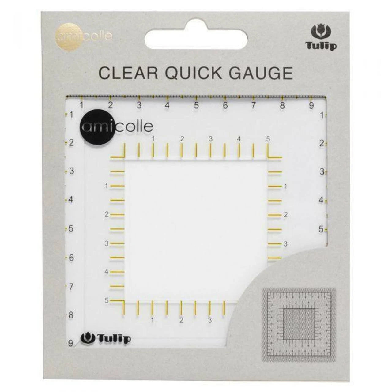 Tulip Clear Quick Gauge · Transparent · One Size