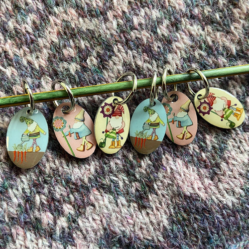 Ring Stitch Markers by Emma Ball (Set of 6)