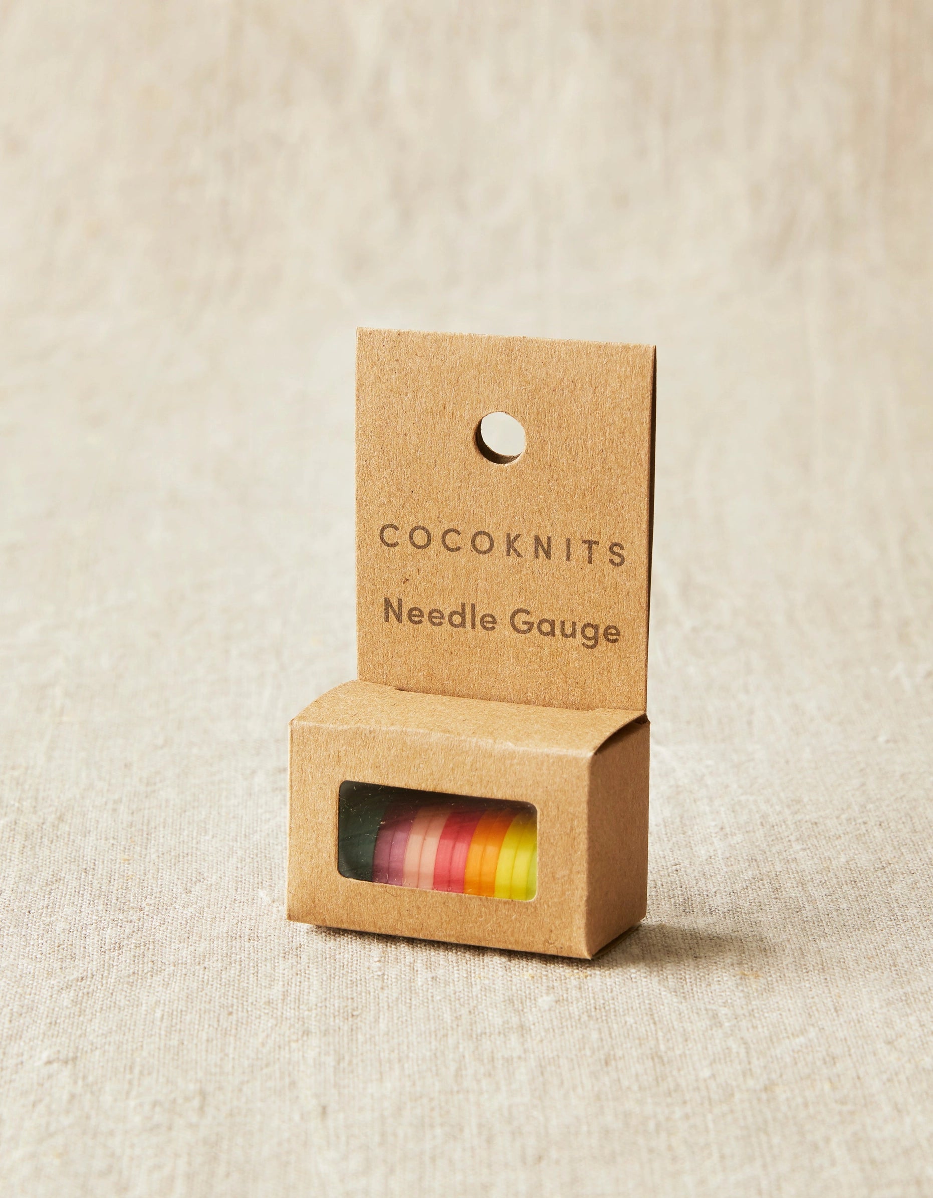 Cocoknits Needle Gauge – Rainbow Mini Tool