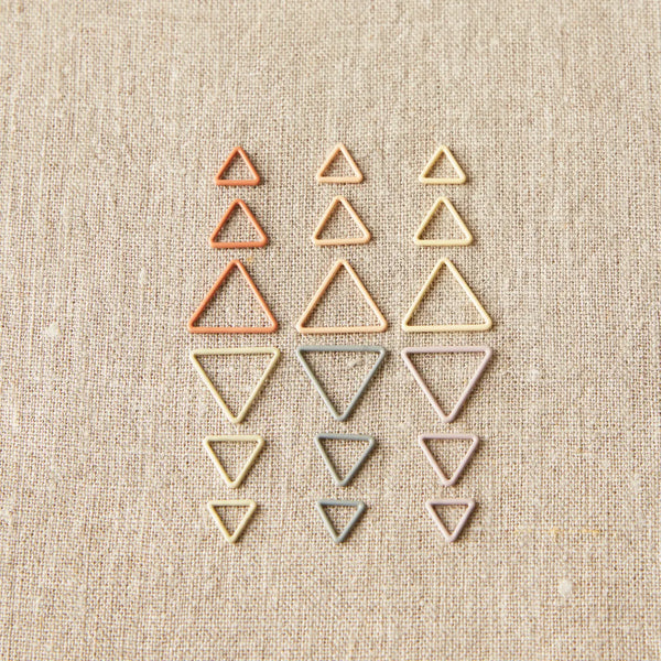 Cocoknit Triangle Stitch Markers - Earth Tones