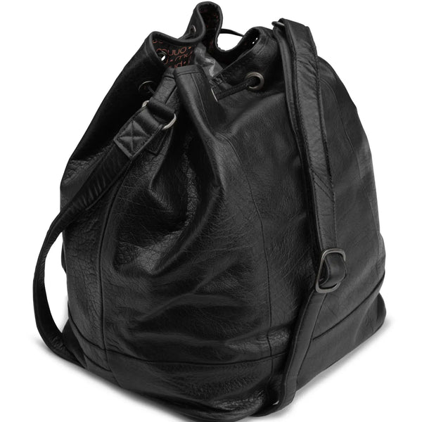 MUUD Marina – Handmade Leather Bucket Bag