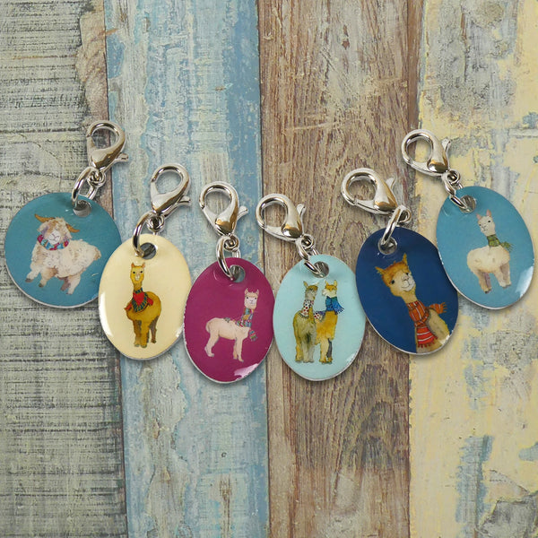 Locking Stitch Markers by Emma Ball (Set of 6)