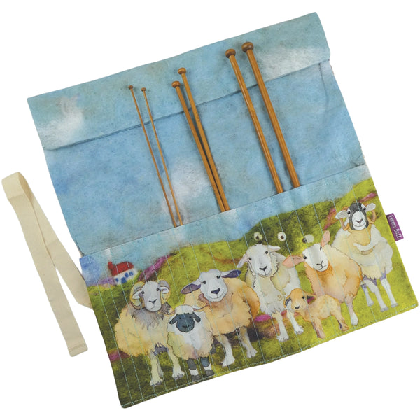 Emma Ball Felted Sheep Needle Roll