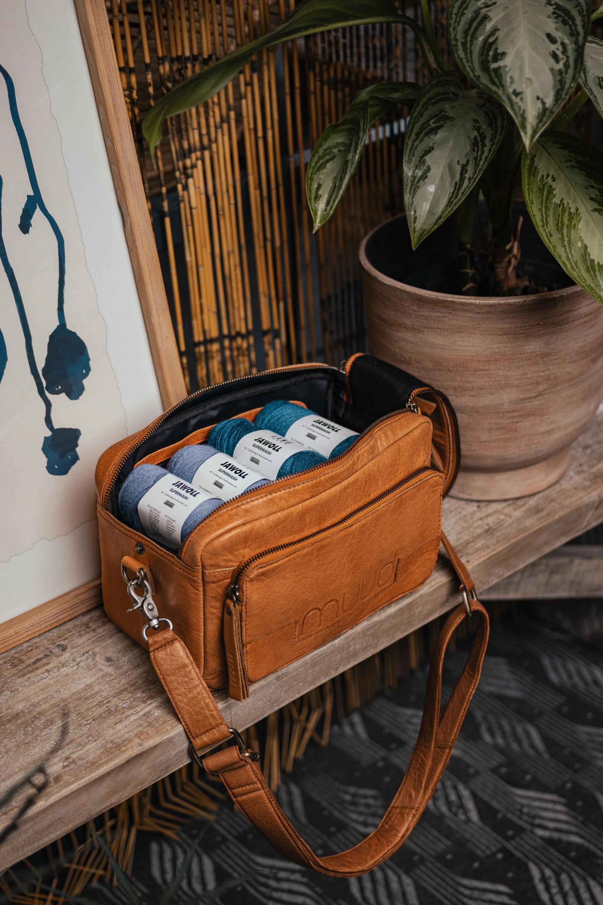 MUUD Stavanger – Premium Leather Project Bag