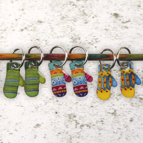 Ring Stitch Markers by Emma Ball (Set of 6)