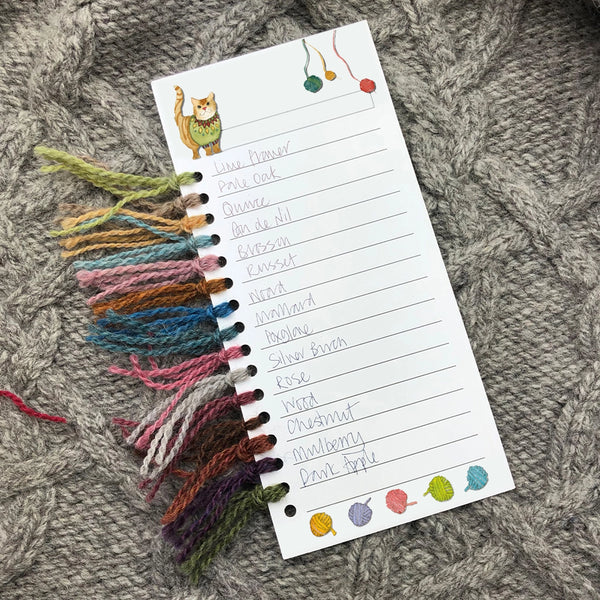 Crafting Gnomes Knitting Colour Chart Cards