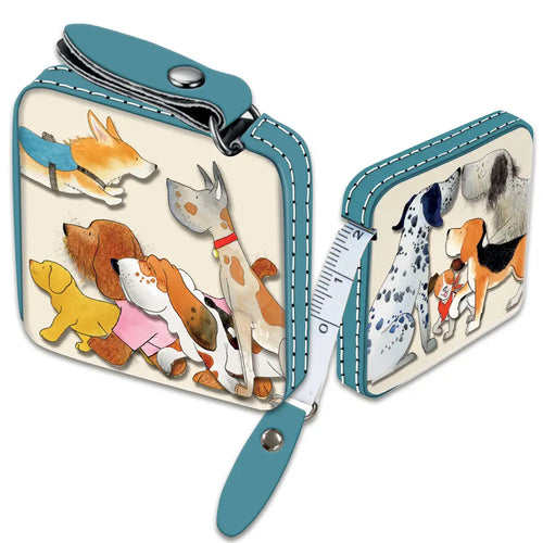 Tape Measure by Emma Ball – 150 cm / 60″, Dual Units, Wipe-Clean Case