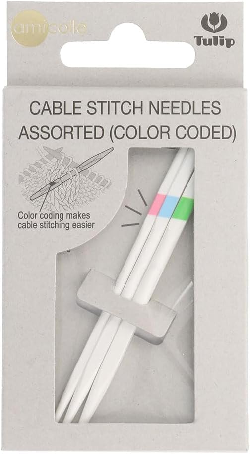 Tulip Stitch Cable Needles · 3-Piece Assorted Set (94 mm)