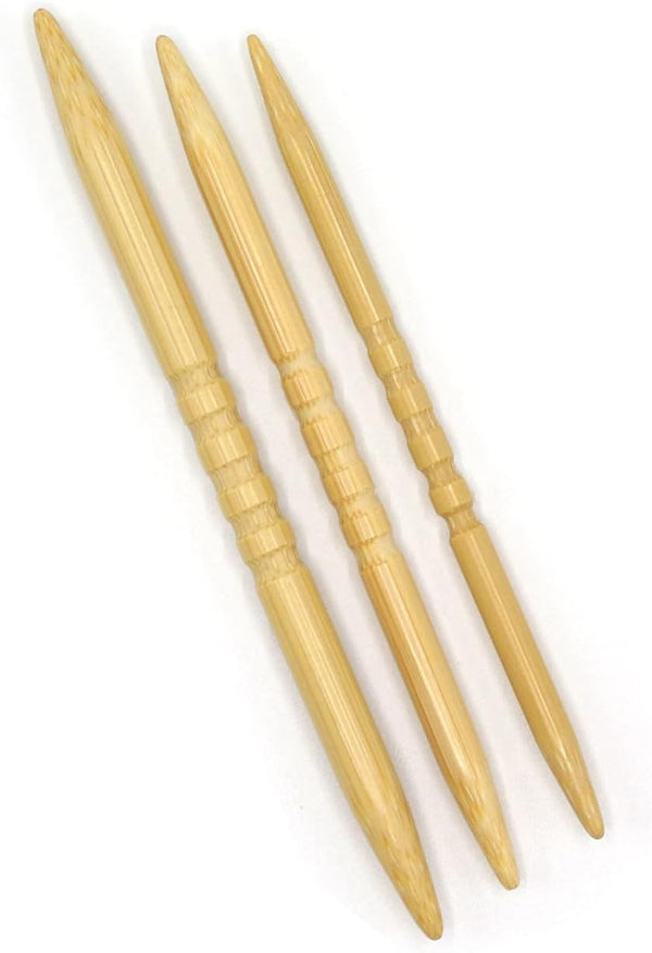 Seeknit Natural Bamboo Jump Needles with Grooves