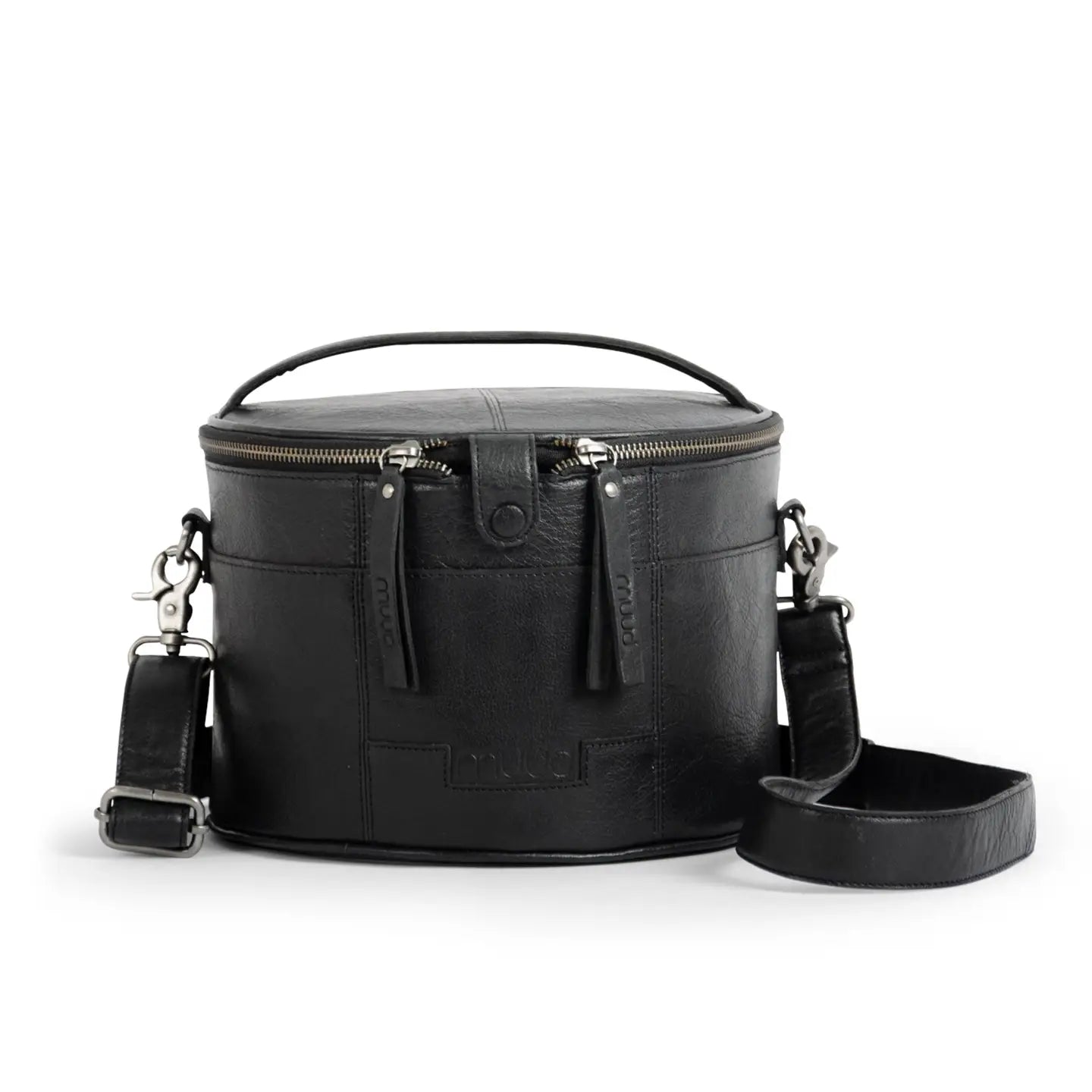 Muud – Enturn Leather Project Bag | Black