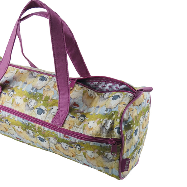 Felted Sheep Barrel Bag