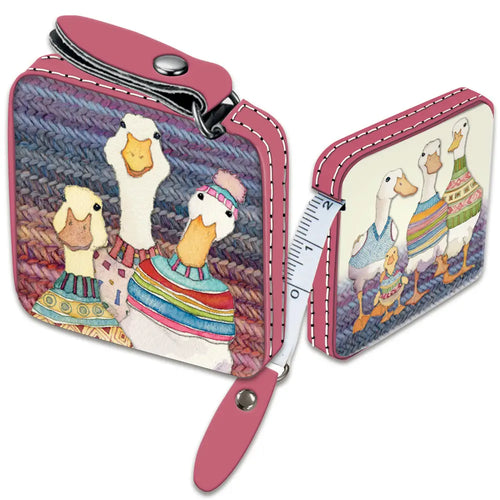 Tape Measure by Emma Ball – 150 cm / 60″, Dual Units, Wipe-Clean Case