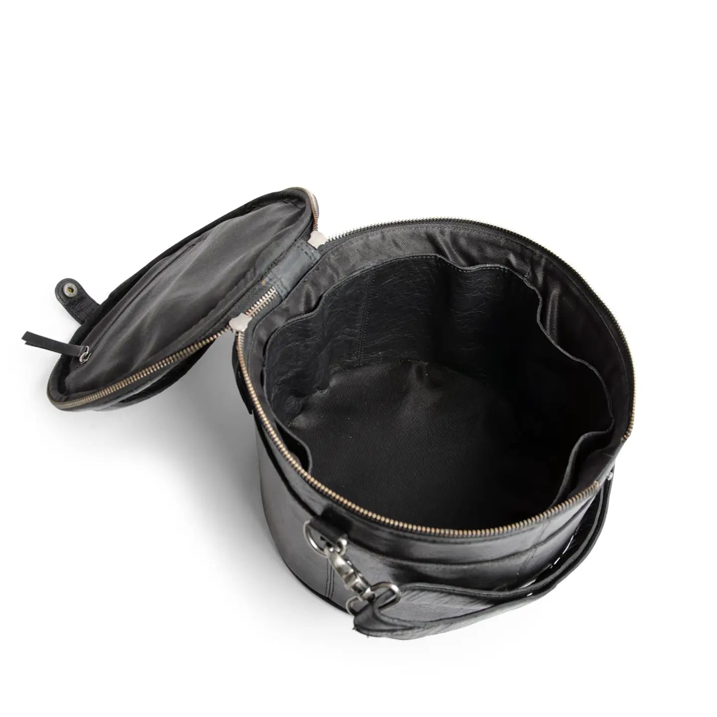 Muud – Enturn Leather Project Bag | Black