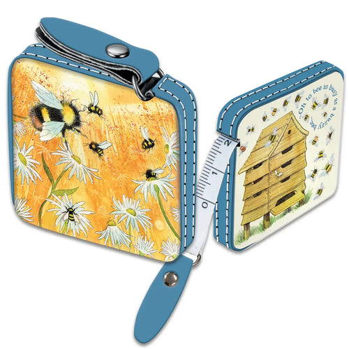 Tape Measure by Emma Ball – 150 cm / 60″, Dual Units, Wipe-Clean Case