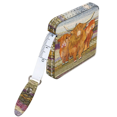 Tape Measure by Emma Ball – 150 cm / 60″, Dual Units, Wipe-Clean Case