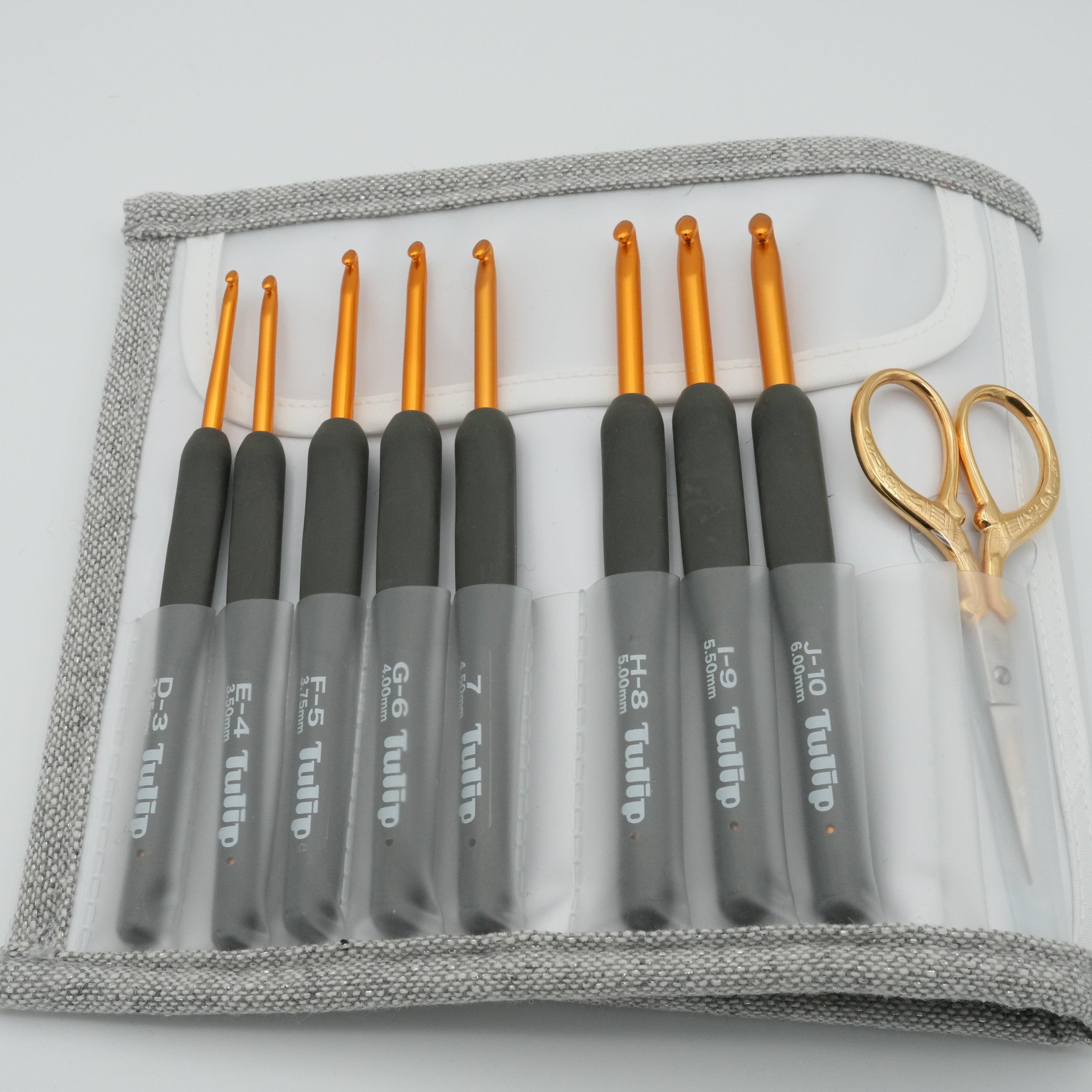 Tulip Crochet Hooks Set Premium Gold TEG-003e