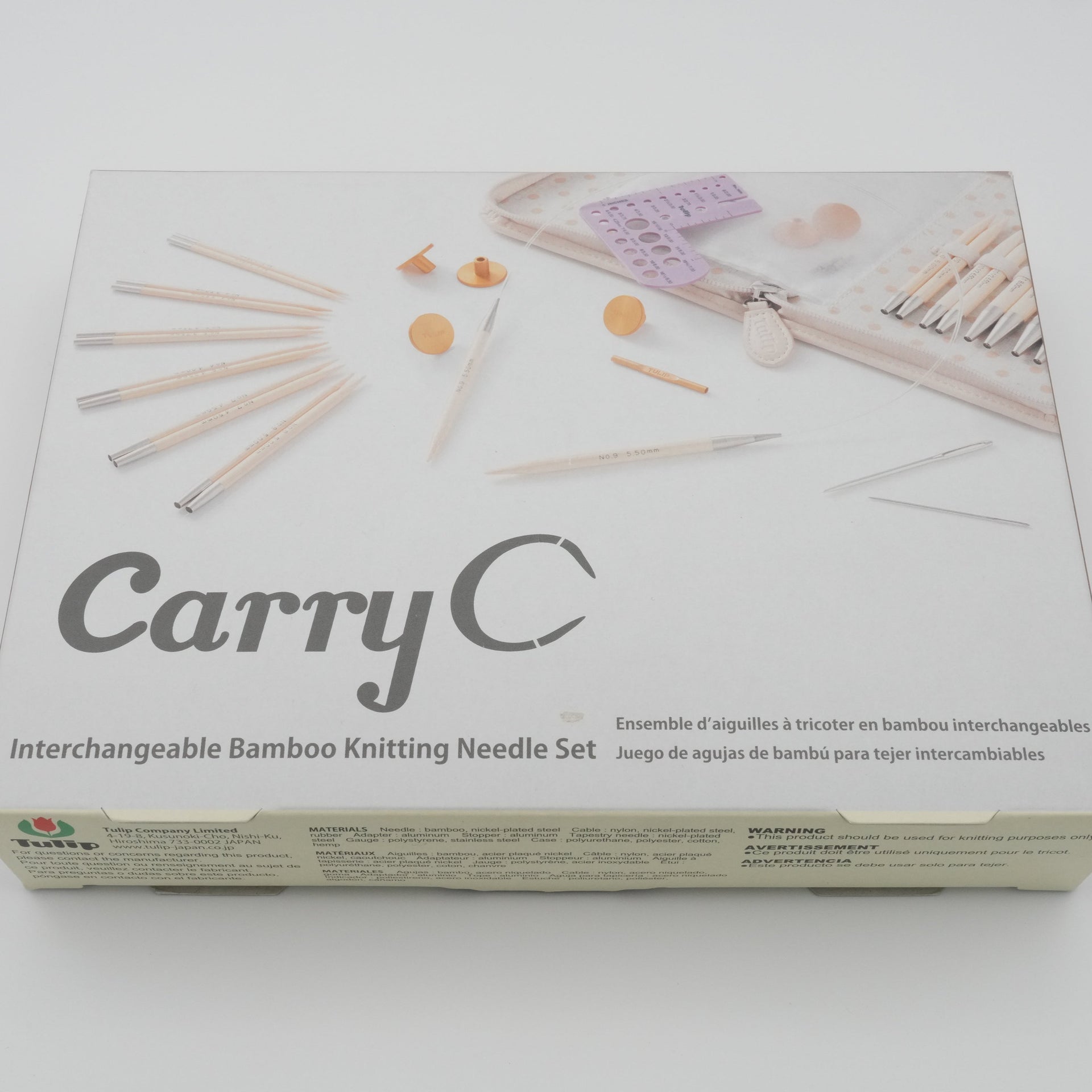 Tulip Bamboo Knitting Needle Set Carry С TP1302