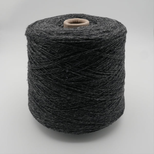 G&G FILATI – Sparkling Graphite 250m/100g (273yds/3.5oz), 100% Cotton with Pailettes