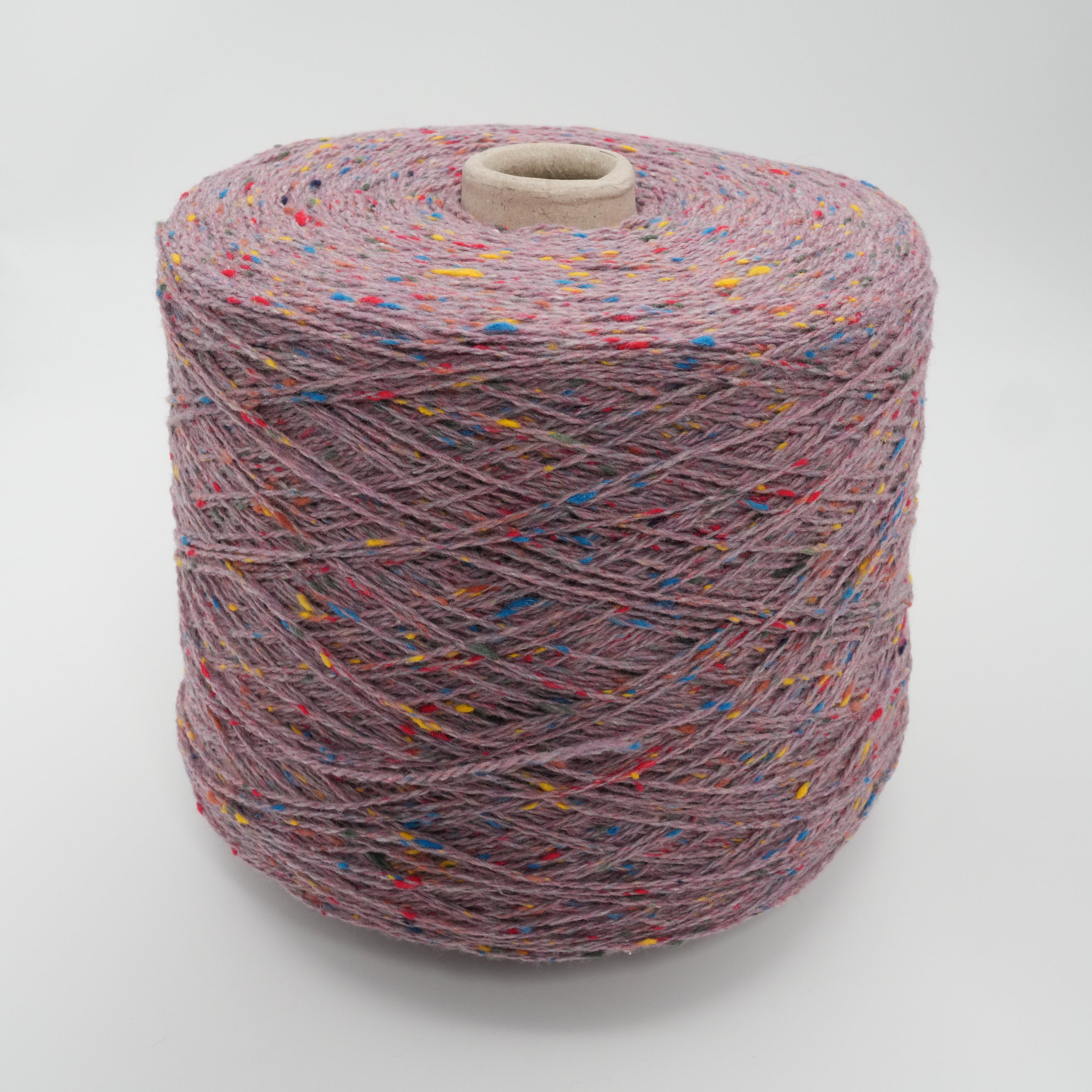 Dusty Rose Carnival Tweed 400m/100g (437yds/3.5oz), Dusty Rose – Merino Wool & Silk Tweed