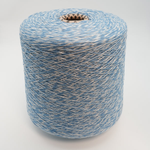 Cotone Cashmere 3/48 × 3 533m/100g (583yds/3.5oz), Denim Frost – Cotton & Cashmere Blend