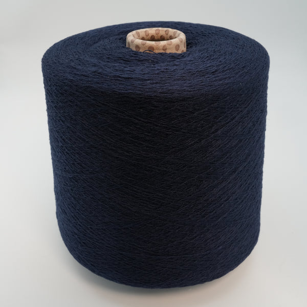 Dax 1750m/100g (1914yds/3.5oz), Night Blue – Cotton, Cashmere, Silk, Linen & Polyamide Blend