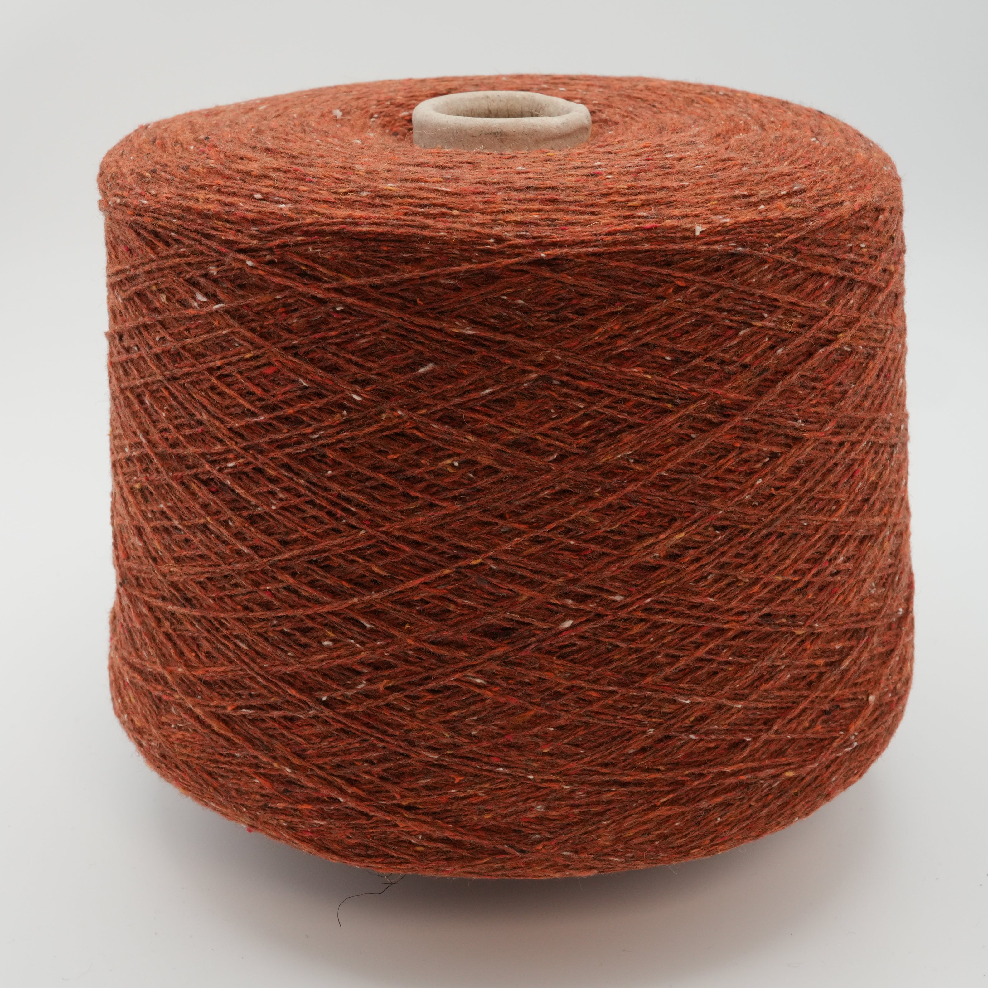 Pigalle 1500m/100g (1640yds/3.5oz), Brick Tweed – Wool, Silk, Polyamide & Viscose Blend