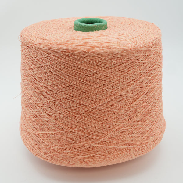 Lino 1300m/100g (1421yds/3.5oz), Soft Salmon – 100% Linen