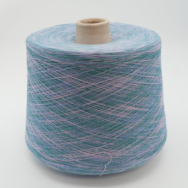 Zibibbo 1900m/100g (2078 yds/3.5 oz), Pastel Turquoise – Cotton & Elastane (Elite fiber) Blend