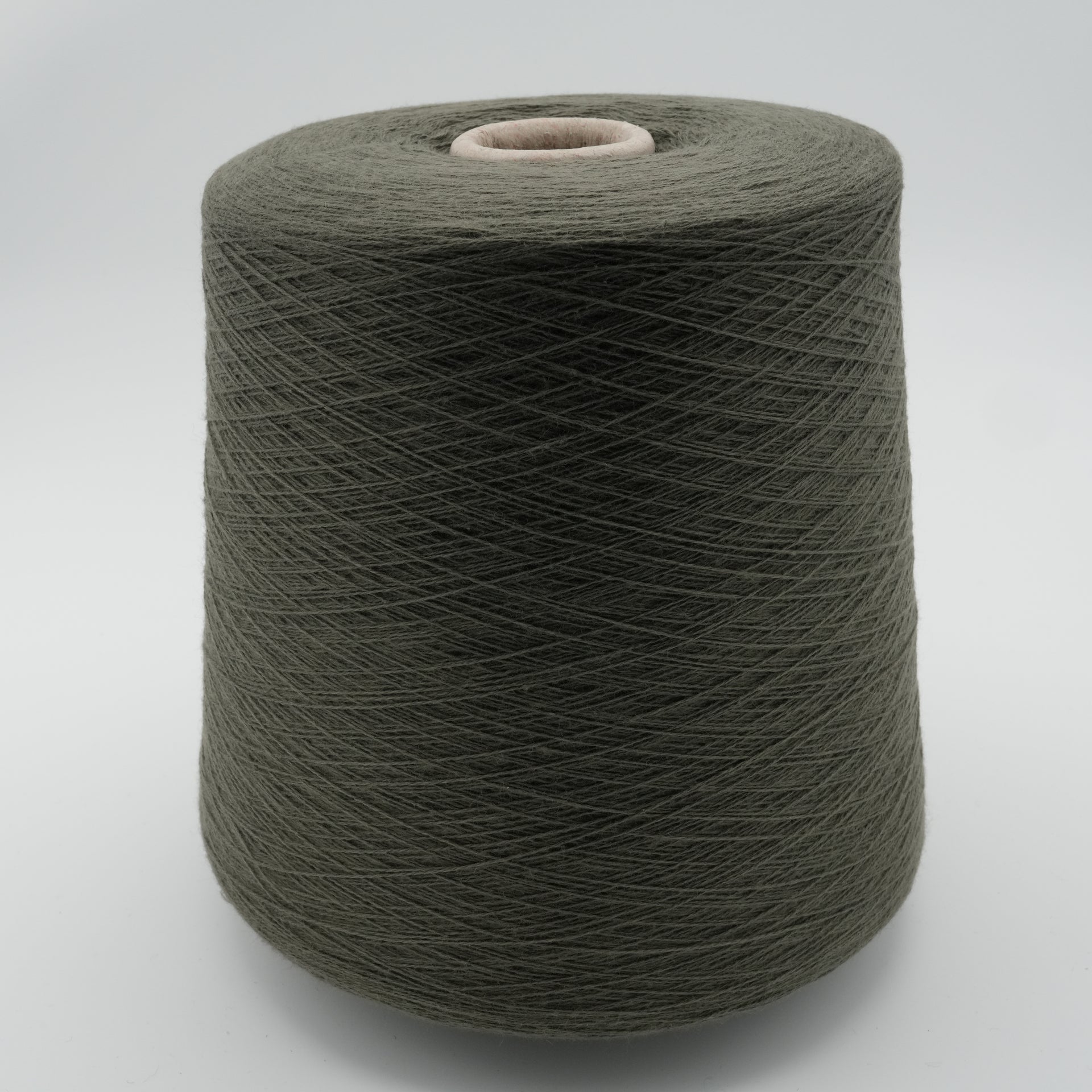 Cowool 3000m/100g (3281yds/3.5oz), Dark Olive – Cotton & Wool Blend