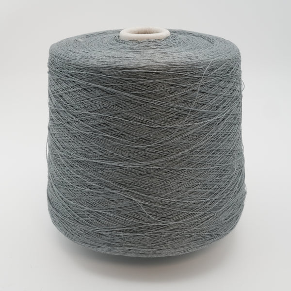Lino 2/26 1300m/100g (1422yds/3.5oz), Flawless Gray – 100% Linen