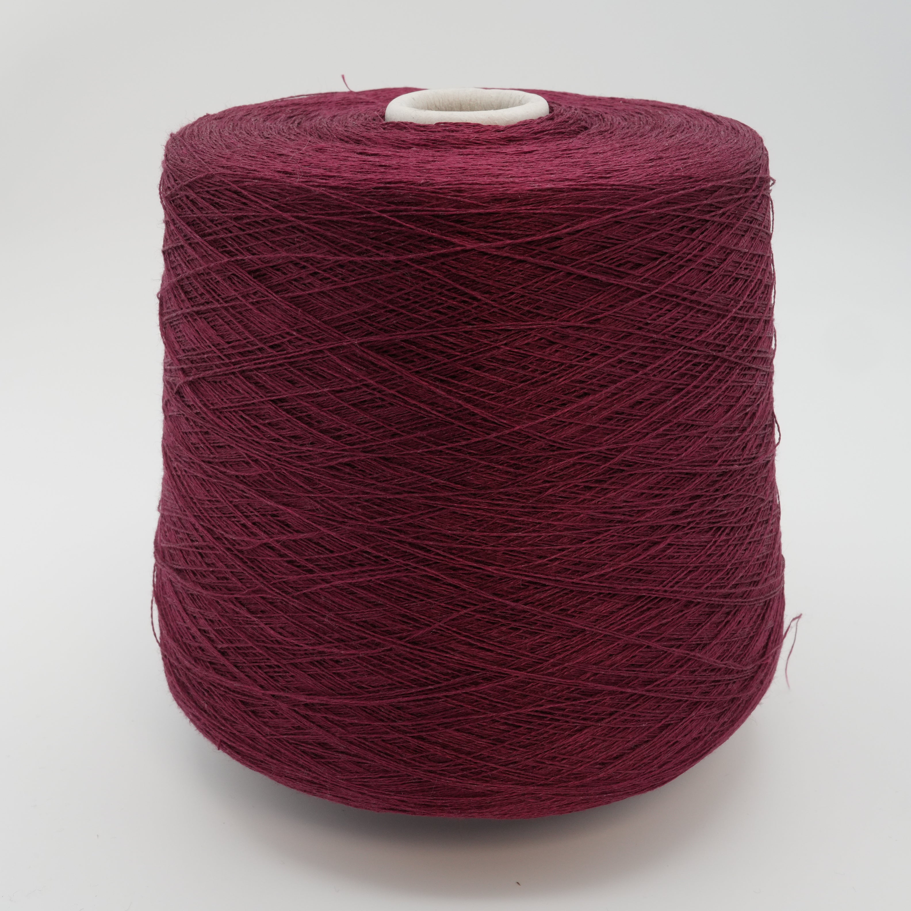 Lino 2/26 1300m/100g (1422yds/3.5oz), Bordeaux Silk – 100% Linen