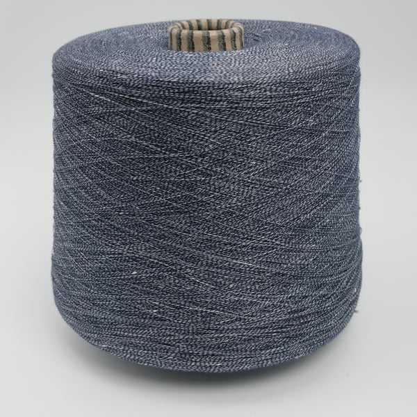 Moire 2350m/100g (2569yds/3.5oz), Indigo Sorbet – Linen & Cotton Blend