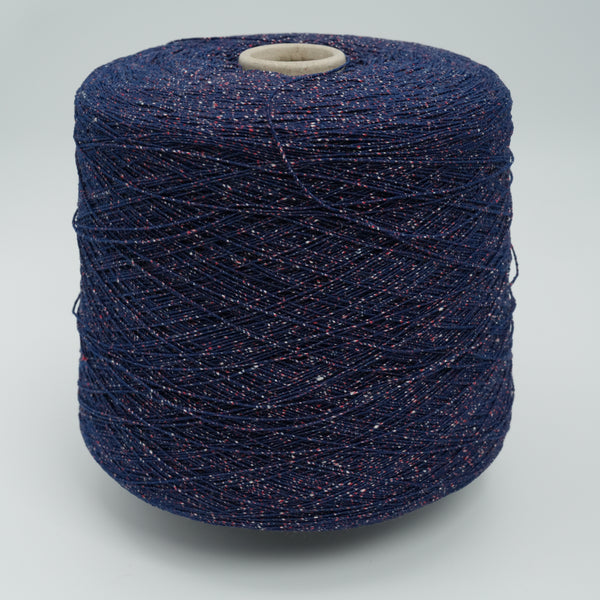 Neppyness 600m/100g (656yds/3.5oz), Starlight Indigo – Cotton & Polyamide Blend