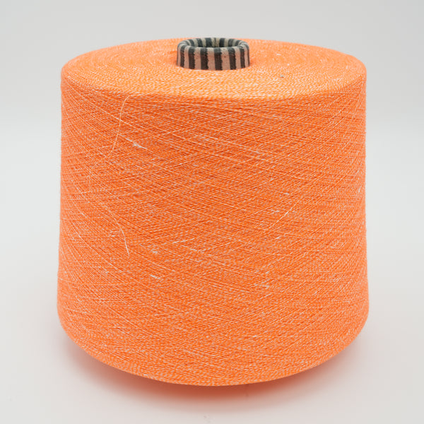 Moire 2350m/100g (2569yds/3.5oz), Tangerine Fizz – Linen & Cotton Blend