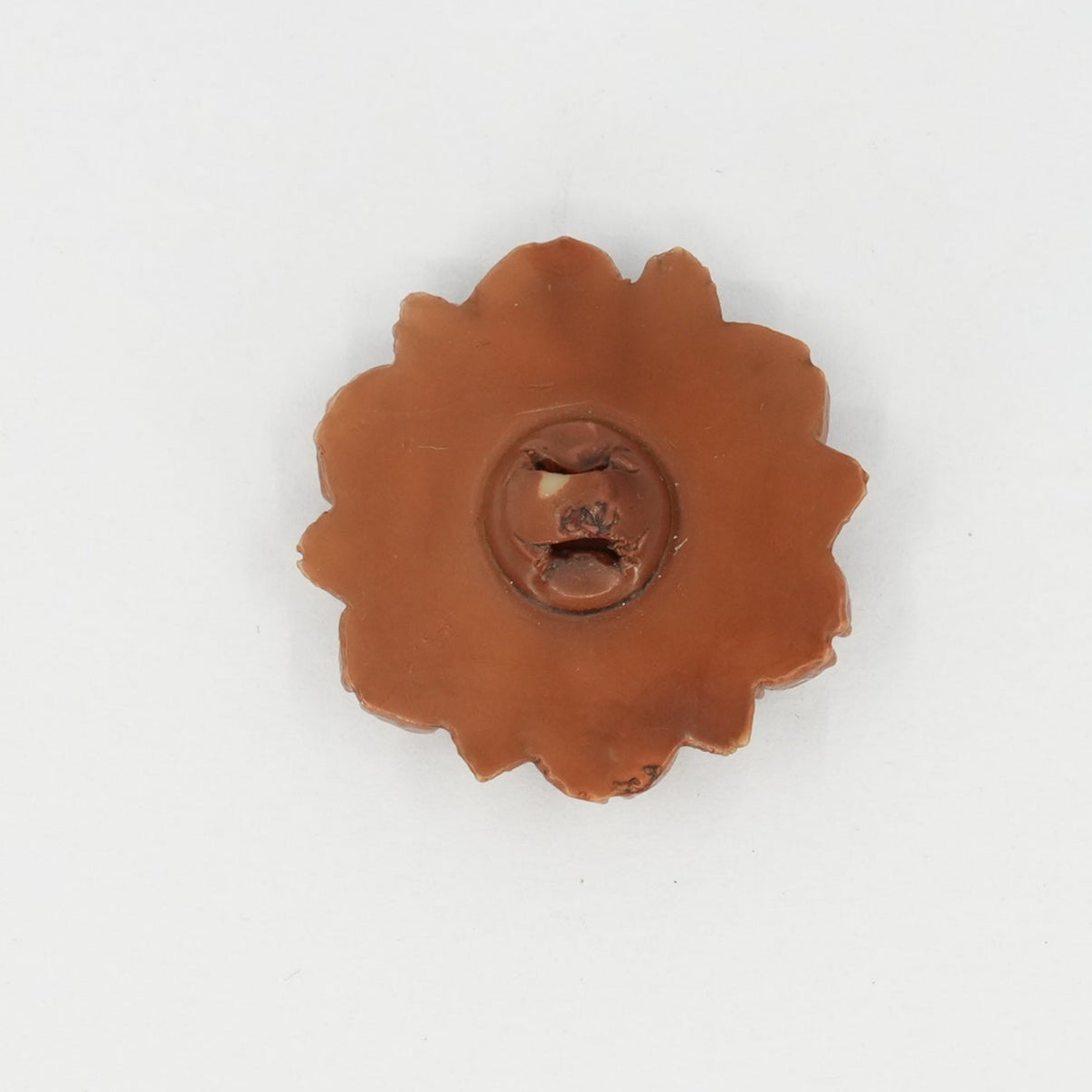 Vintage Button – Sculpted Rose Cluster, 2.5 cm / 0.98 in